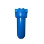 3-piece filter holder cup, 10 oz, blue