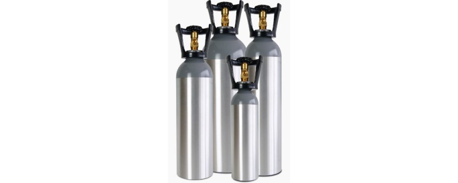 Food Grade CO2 Cylinders | 1.75 kg, 4 kg, 5 kg & 10 kg