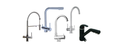 Miscelatori 3 Vie per Acqua Filtrata | Inox, Ottone e Colorati