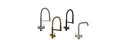 5-Way Stainless Steel Faucets | Spring Coil Models